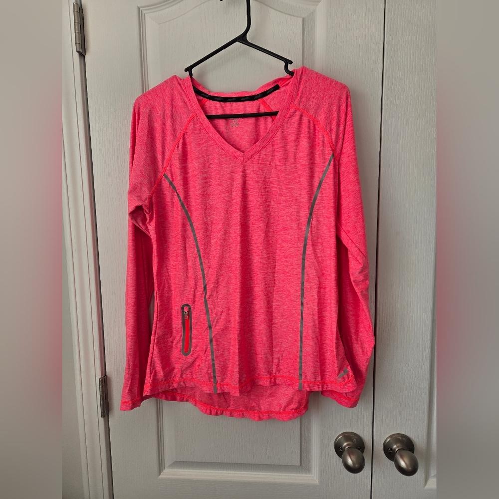 Avia Neon Pink Runner Top